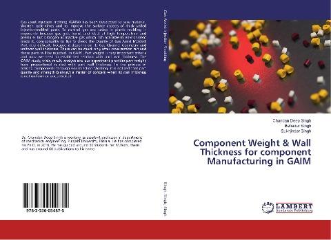 Component Weight & Wall Thickness for component Manufacturing in GAIM