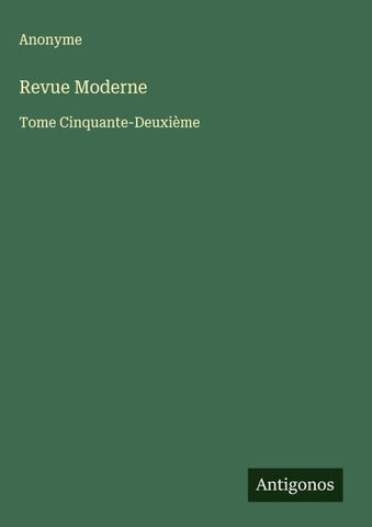 Revue Moderne