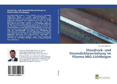 Staudruck- und Stromdichteverteilung im Plasma-MIG-Lichtbogen