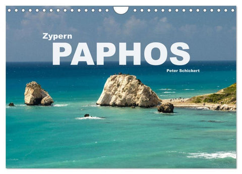 Zypern - Paphos (Wandkalender 2026 DIN A4 quer), CALVENDO Monatskalender
