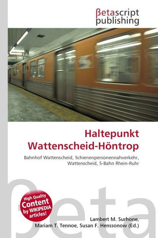 Haltepunkt Wattenscheid-Höntrop
