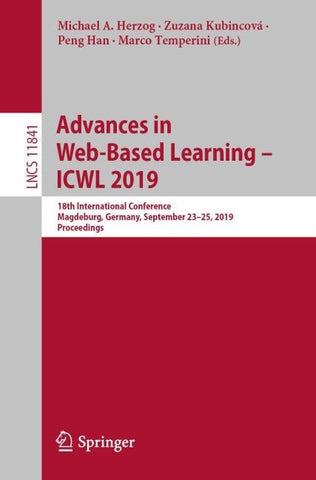 Advances in Web-Based Learning – ICWL 2019