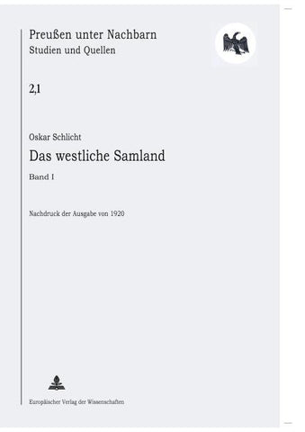 Das westliche Samland