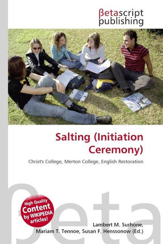 Salting (Initiation Ceremony)