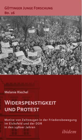 Friedensbewegung in der DDR.