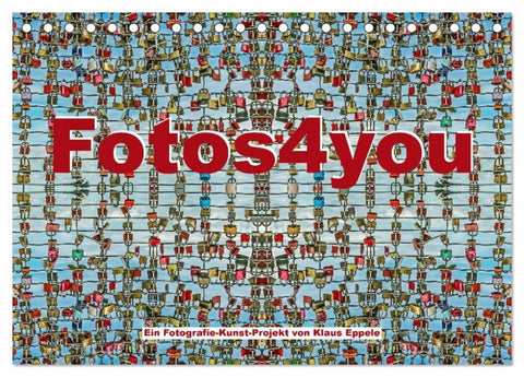 Fotos4you (Tischkalender 2026 DIN A5 quer), CALVENDO Monatskalender