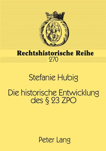 Die historische Entwicklung des § 23 ZPO