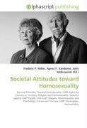 Societal Attitudes toward Homosexuality