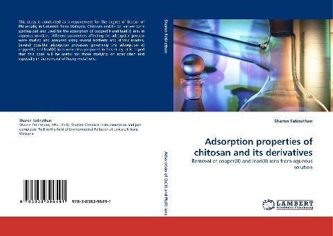 Adsorption properties of chitosan and its derivatives