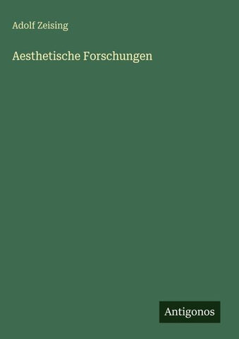 Aesthetische Forschungen
