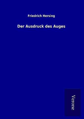 Der Ausdruck des Auges
