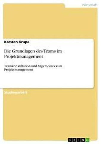 Die Grundlagen des Teams im Projektmanagement