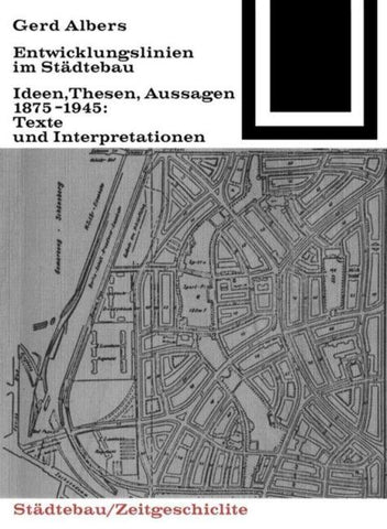 Entwicklungslinien im Städtebau