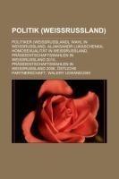 Politik (Weißrussland)