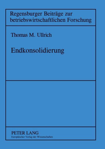 Endkonsolidierung