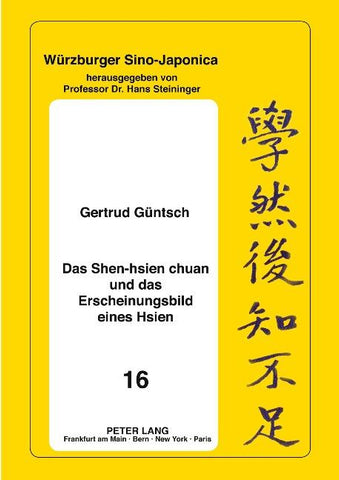Das Shen-hsien chuan und das Erscheinungsbild eines Hsien