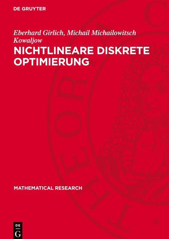 Nichtlineare diskrete Optimierung