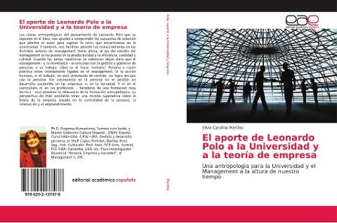 El aporte de Leonardo Polo a la Universidad y a la teoría de empresa