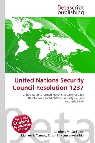United Nations Security Council Resolution 1237