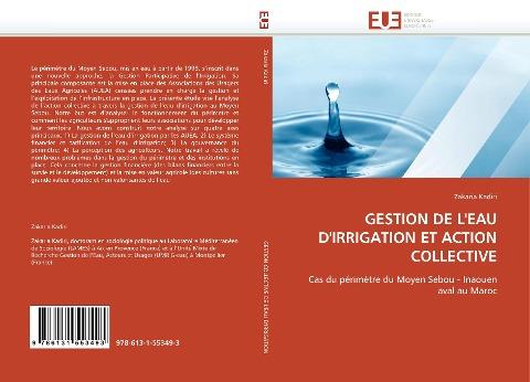 GESTION DE L''EAU D''IRRIGATION ET ACTION COLLECTIVE