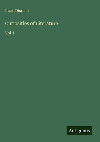 Curiosities of Literature