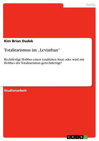Totalitarismus im "Leviathan"