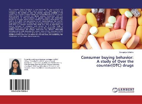 Consumer buying behavior: A study of Over the counter(OTC) drugs