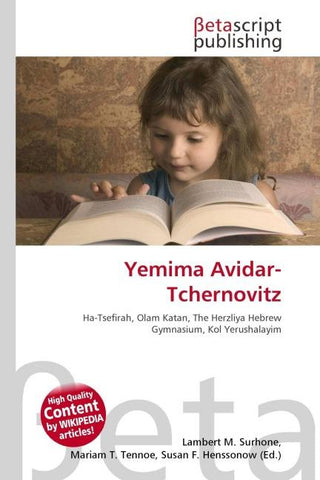 Yemima Avidar-Tchernovitz