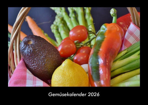 Gemüsekalender 2026 Fotokalender DIN A3