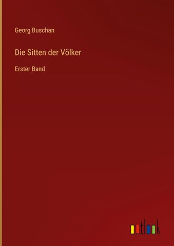 Die Sitten der Völker
