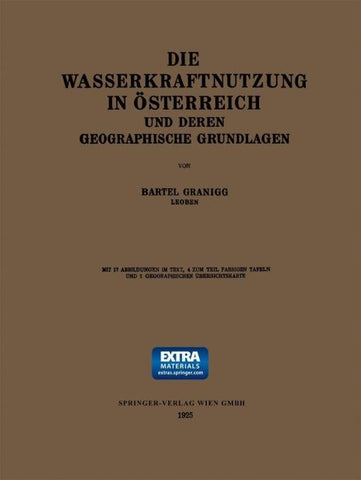 Die Wasserkraftnutzung in Österreich
