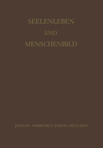 Seelenleben und Menschenbild