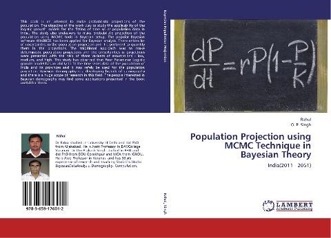 Population Projection using MCMC Technique in Bayesian Theory