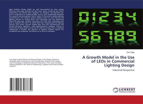 A Growth Model in the Use of LEDs in Commercial Lighting Design