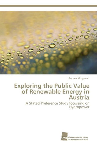 Exploring the Public Value of Renewable Energy in Austria