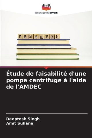 Étude de faisabilité d'une pompe centrifuge à l'aide de l'AMDEC