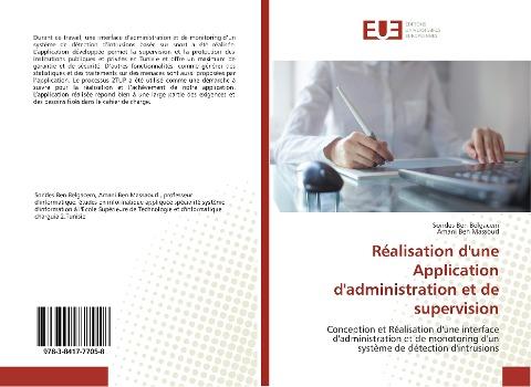 Réalisation d'une Application d'administration et de supervision