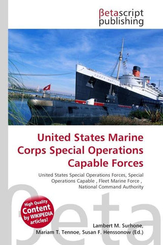United States Marine Corps Special Operations Capable Forces