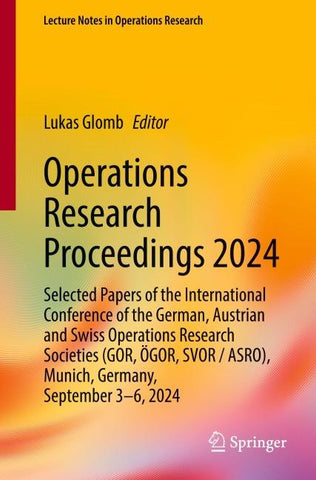 Operations Research Proceedings 2024