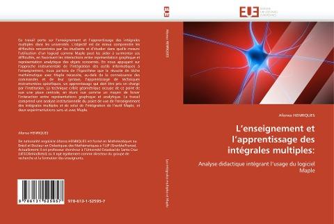 L'enseignement et l'apprentissage des intégrales multiples: