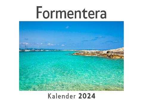 Formentera (Wandkalender 2024, Kalender DIN A4 quer, Monatskalender im Querformat mit Kalendarium, Das perfekte Geschenk)