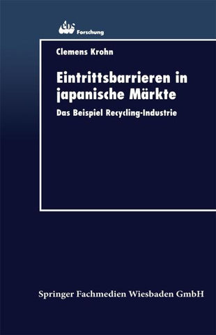 Eintrittsbarrieren in japanische Märkte