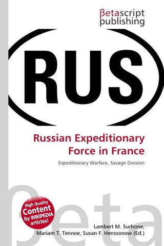 Russian Expeditionary Force in France