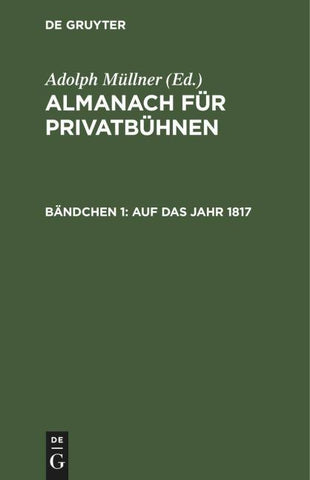 Auf das Jahr 1817