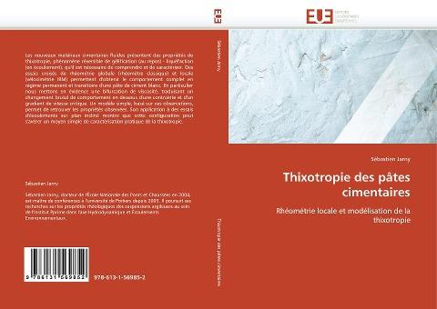 Thixotropie des pâtes cimentaires