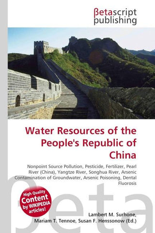 Water Resources of the People's Republic of China