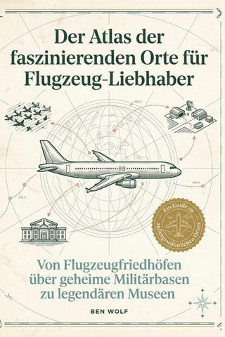 Der Atlas der faszinierenden Orte für Flugzeug-Liebhaber
