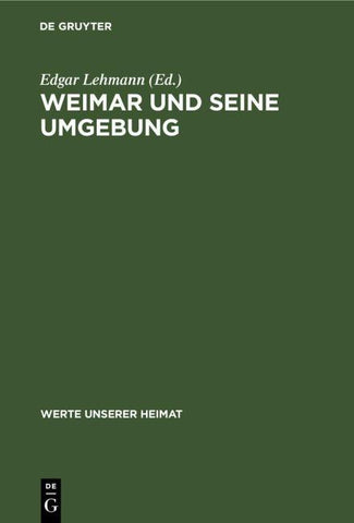 Weimar und seine Umgebung