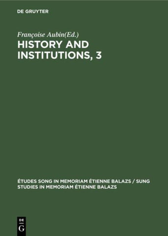 History and Institutions, 3