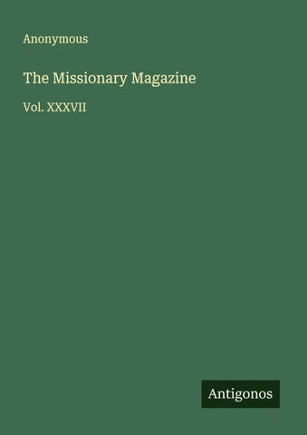 The Missionary Magazine
